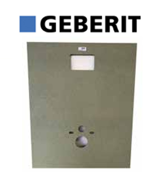 Voorzetplaat Geberit WC - MDF